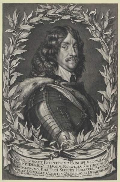 Rey de Dinamarca Federico III de Artist Unknown