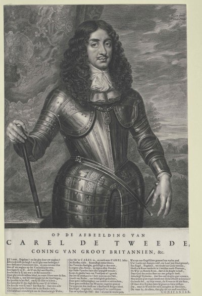 Rey de Inglaterra Carlos II de Artist Unknown