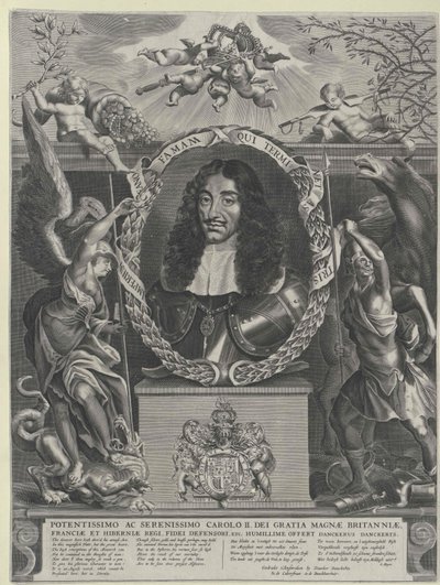Rey de Inglaterra Carlos II de Artist Unknown