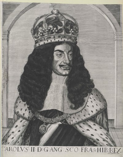 Rey de Inglaterra Carlos II de Artist Unknown