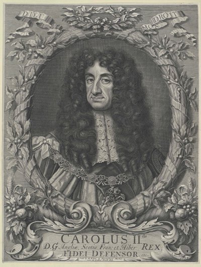 Rey de Inglaterra Carlos II de Artist Unknown