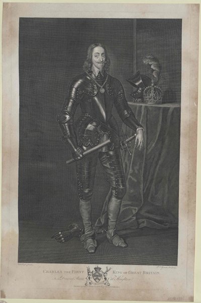 Rey de Inglaterra Carlos I de Artist Unknown