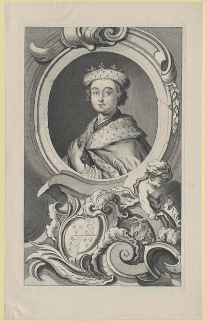 Rey de Inglaterra Eduard V. (imprimir) de Artist Unknown