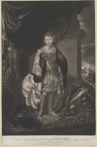 Rey de Inglaterra Jorge IV de Artist Unknown