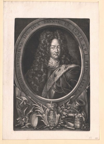 Rey de Inglaterra Jorge I de Artist Unknown