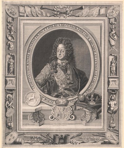 Rey de Inglaterra Jorge I de Artist Unknown