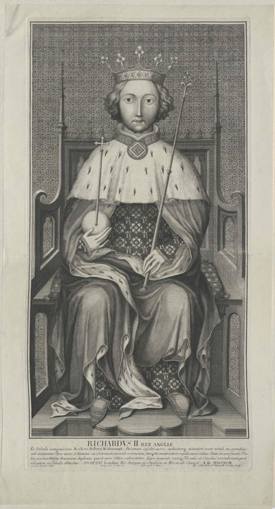 Rey de Inglaterra Ricardo II de Artist Unknown