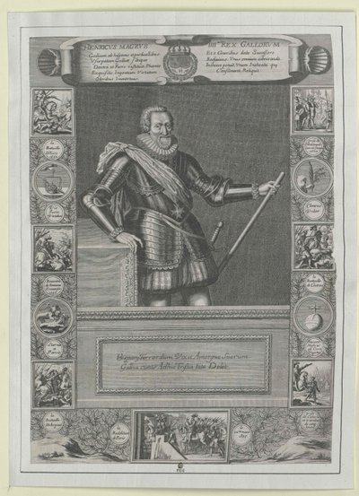 Rey de Francia Enrique IV de Artist Unknown