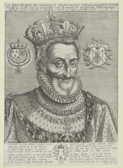 Rey de Francia Enrique IV de Artist Unknown