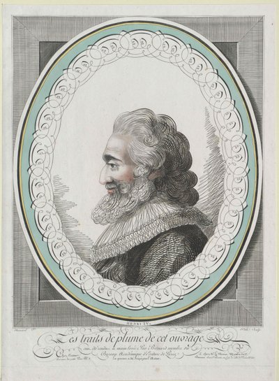 Rey de Francia Enrique IV de Artist Unknown