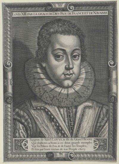 Rey de Francia Luis XIII de Artist Unknown