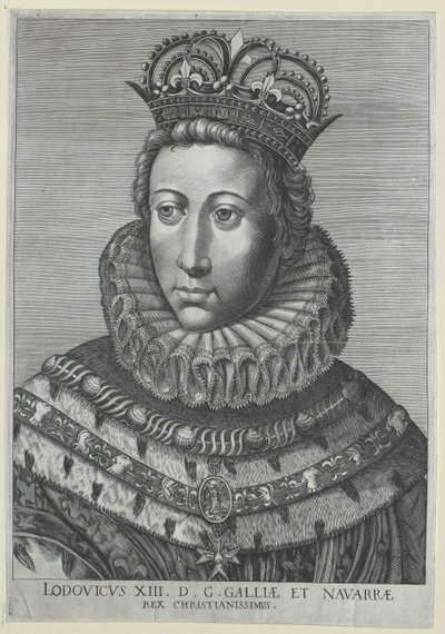 Rey de Francia Luis XIII de Artist Unknown