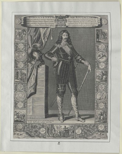 Rey de Francia Luis XIII de Artist Unknown