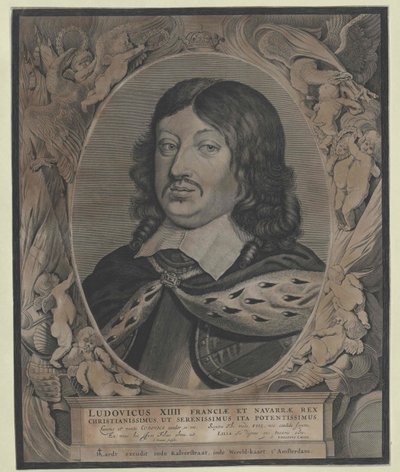 Rey de Francia Luis XIV de Artist Unknown