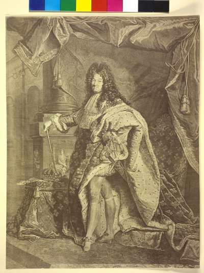 Rey de Francia Luis XIV de Artist Unknown