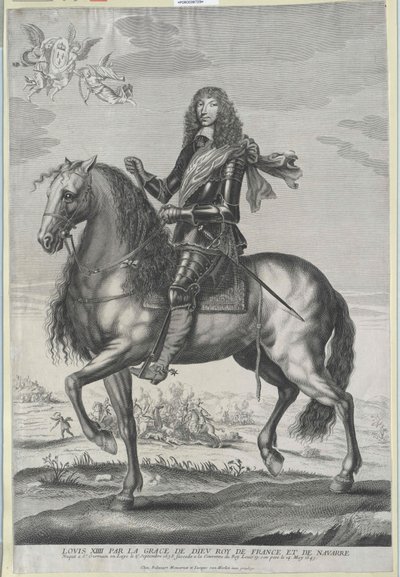 Rey de Francia Luis XIV de Artist Unknown