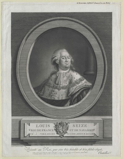 Rey de Francia Luis XVI de Artist Unknown