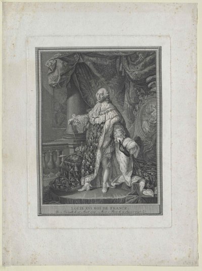 Rey de Francia Luis XVI de Artist Unknown