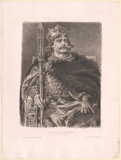Rey de Polonia Boleslav I de Artist Unknown