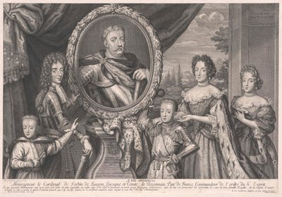 Rey de Polonia Juan III Sobieski (imprimir) de Artist Unknown