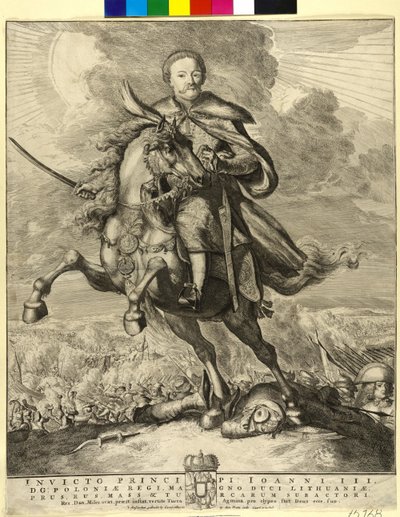 Rey de Polonia Juan III Sobieski de Artist Unknown