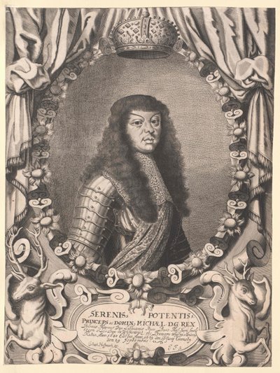 Rey de Polonia Michael Thomas Wiesniowiecz de Artist Unknown
