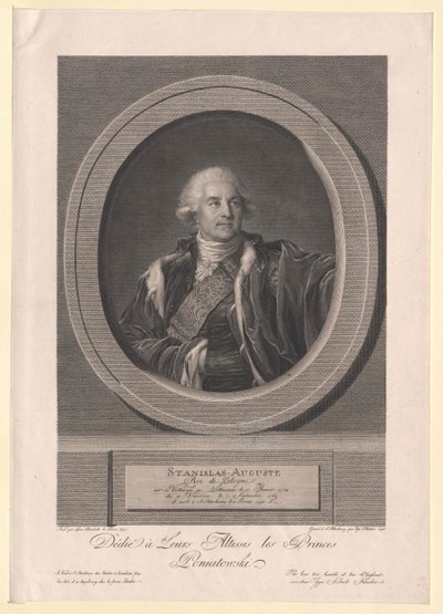 Rey de Polonia Estanislao II Augusto de Artist Unknown