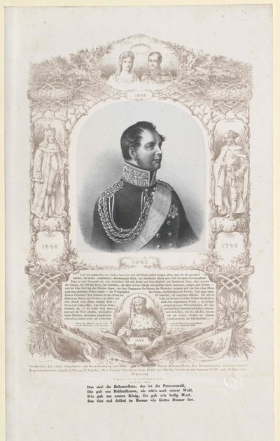 Rey de Prusia Federico Guillermo IV de Artist Unknown