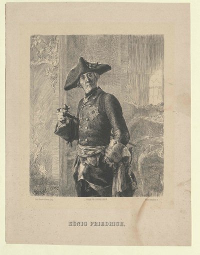Rey de Prusia Federico II de Artist Unknown