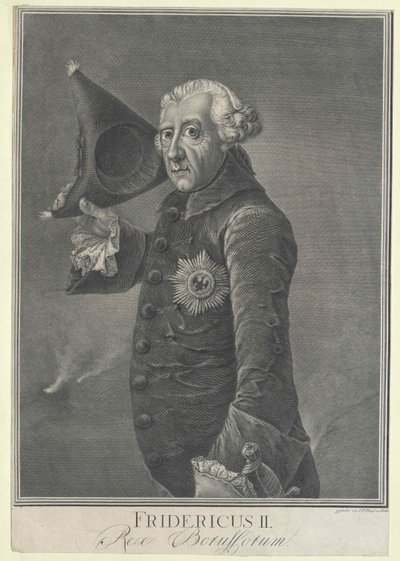 Rey de Prusia Federico II de Artist Unknown