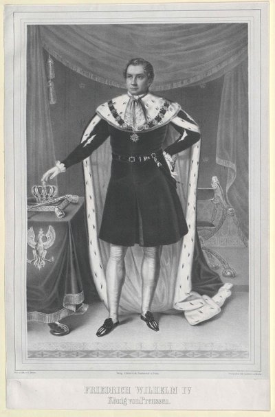 Rey de Prusia Federico Guillermo IV de Artist Unknown