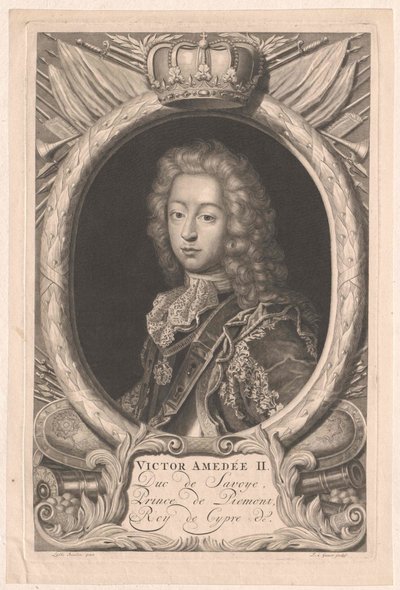 Rey de Cerdeña Viktor Amadeus I de Artist Unknown
