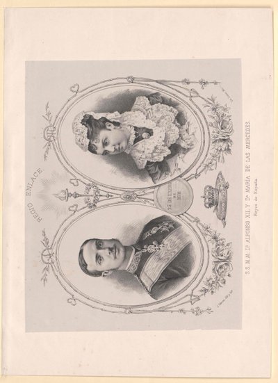 Rey de España Alfonso XII de Artist Unknown
