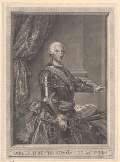 Rey de España Carlos III de Artist Unknown