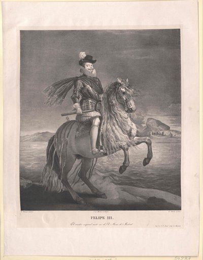 Rey de España Felipe III de Artist Unknown