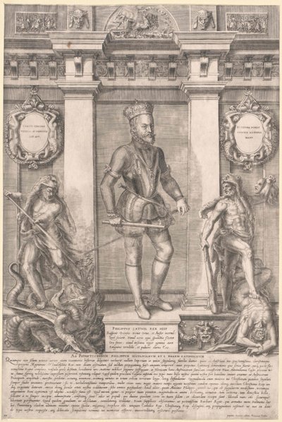 Rey de España Felipe II de Artist Unknown