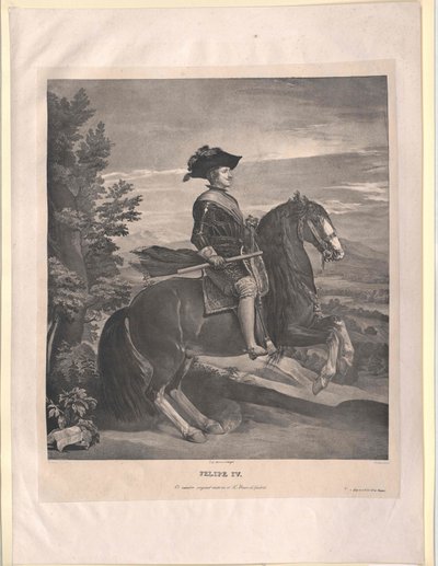 Rey de España Felipe IV de Artist Unknown