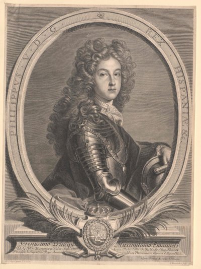 Rey de España Felipe V. de Artist Unknown