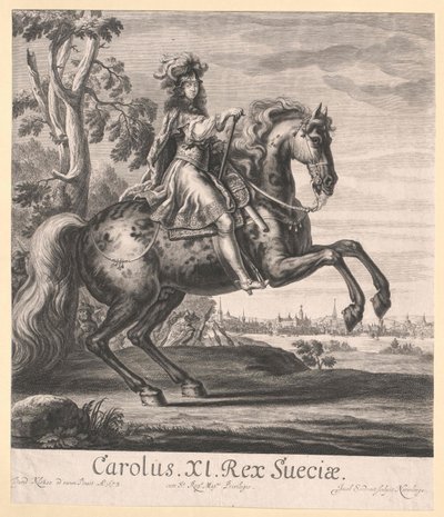 Rey de Suecia Carlos XI de Artist Unknown