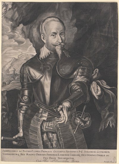 Rey de Suecia Gustavo Adolfo de Suecia de Artist Unknown