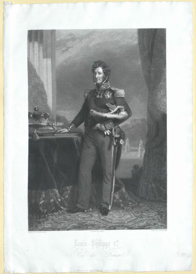 Rey de Francia Luis Felipe de Artist Unknown