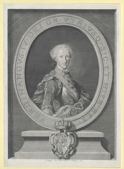 Rey de las Dos Sicilias Fernando I de Artist Unknown