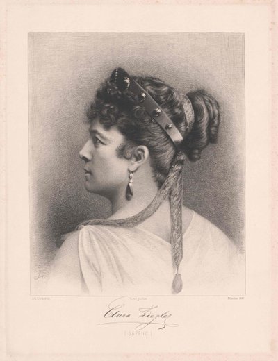 Klara Ziegler de Artist Unknown