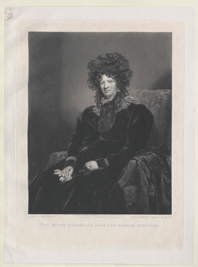 Lady Anne Leveson-Gower de Artist Unknown
