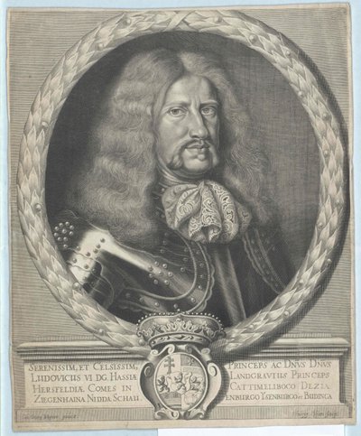 Landgrave de Hesse-Darmstadt Lewis VI de Artist Unknown
