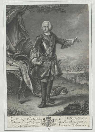 Landgrave de Hesse Luis VIII de Artist Unknown