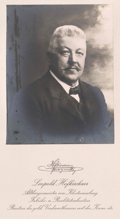 Leopold Hofkirchner (imprimir) de Artist Unknown