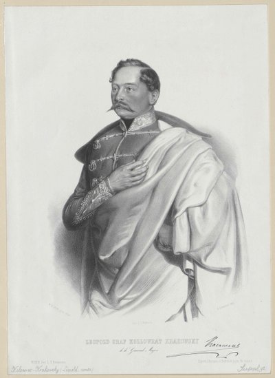Conde Leopoldo Kolovrat Cracovia de Artist Unknown