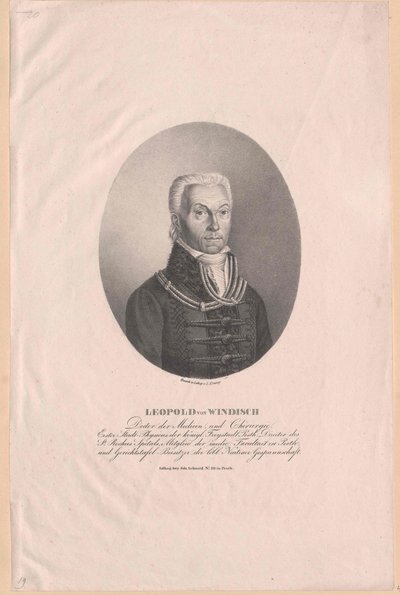 Leopold von Windish (impresión) de Artist Unknown