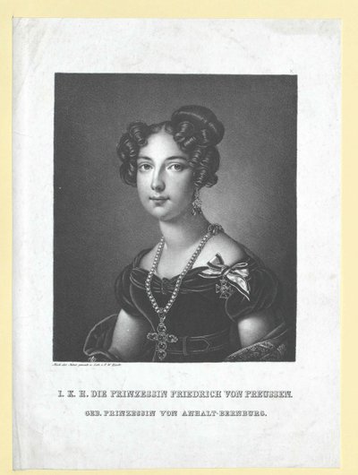 Luisa princesa Anhalt-Bernburgo de Artist Unknown